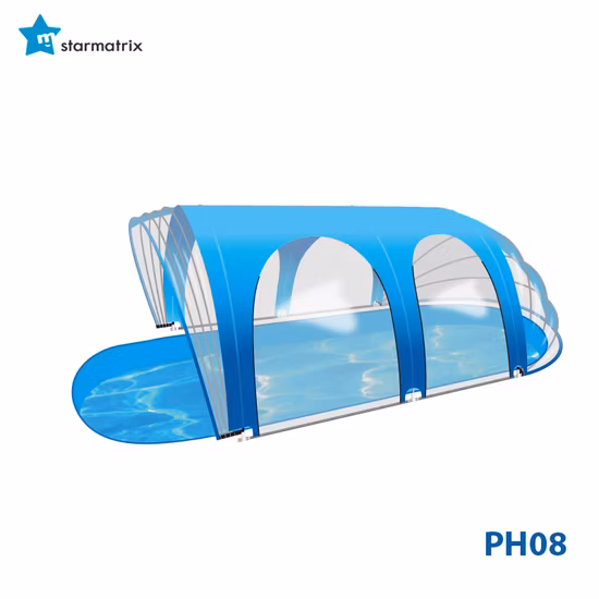 Фабрика Starmatrix оптовая продажа 5м 6м прозрачный тип покрытия надувной купол бассейна из ПВХ