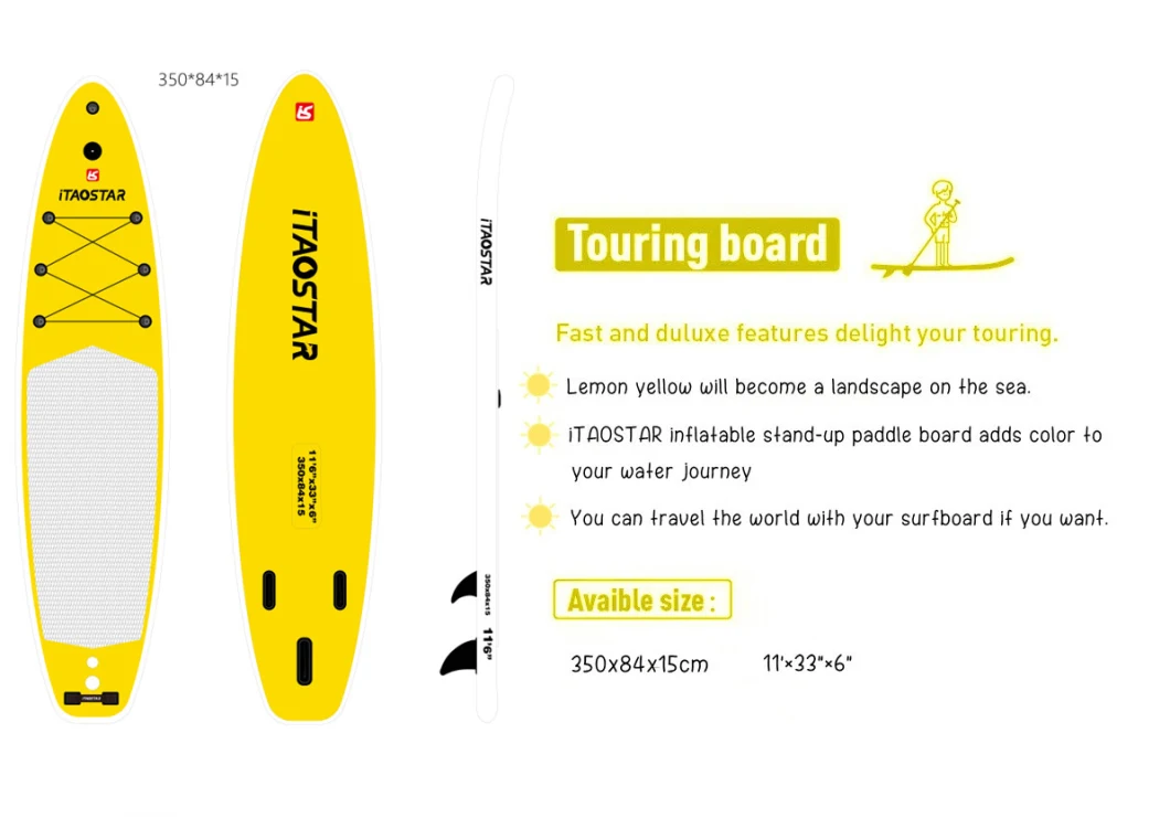 Itaostar Warehouse Sup Boards Surf Boards Stand up Paddles PVC Double Layers Paddles Inflatable Paddles