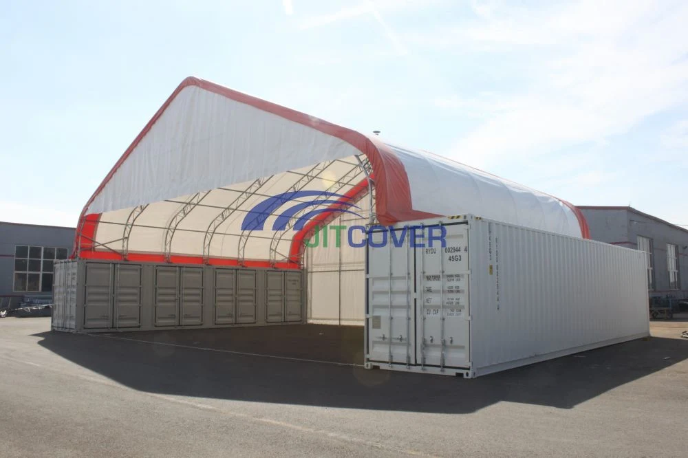 Shipping Container Steel Roof PVC Canopy Awing Tent (JIT-5040C)