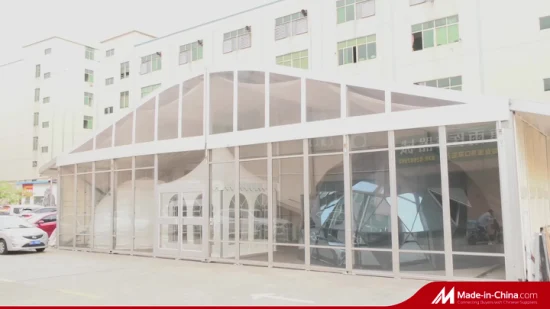 500-местный идеально подходит для больших прозрачных палаток из ПВХ-ткани на открытом воздухе для свадебных вечеринок.