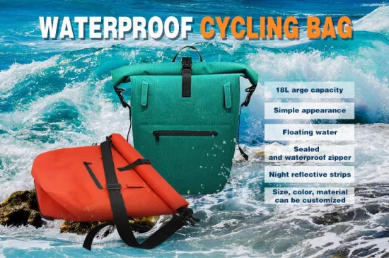 Рекламный брезент из ПВХ 30 л для серфинга, плавания, свободного дайвинга, лягушки, складная сухая сумка для плавников, водонепроницаемый рюкзак с ластами